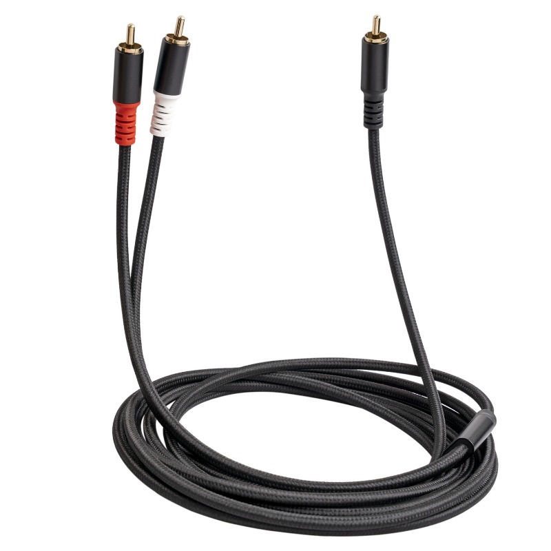 Audio Home Cinema - 1/2/3M 1 RCA macho a 2