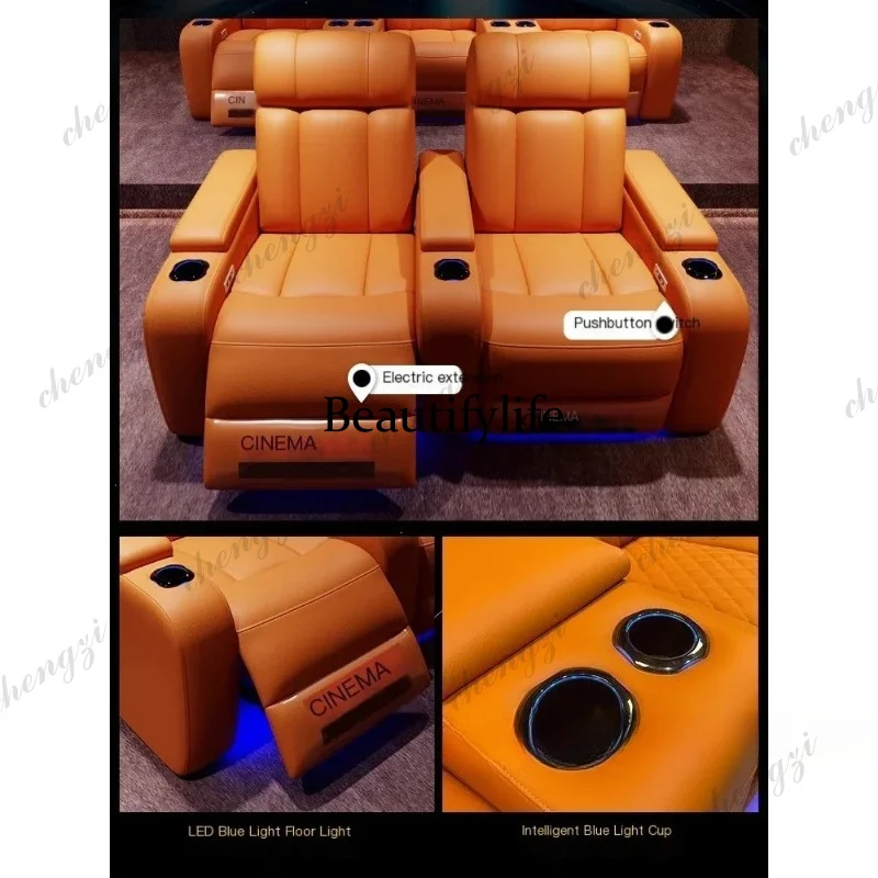 Sillones Reclinables Eléctrico - Home Cinema Chairs reseña y precio