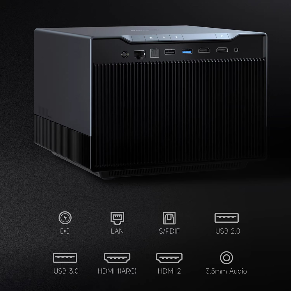 Proyector Dangbei F6 DLP 4K co - Audio Home Cinema reseña y precio