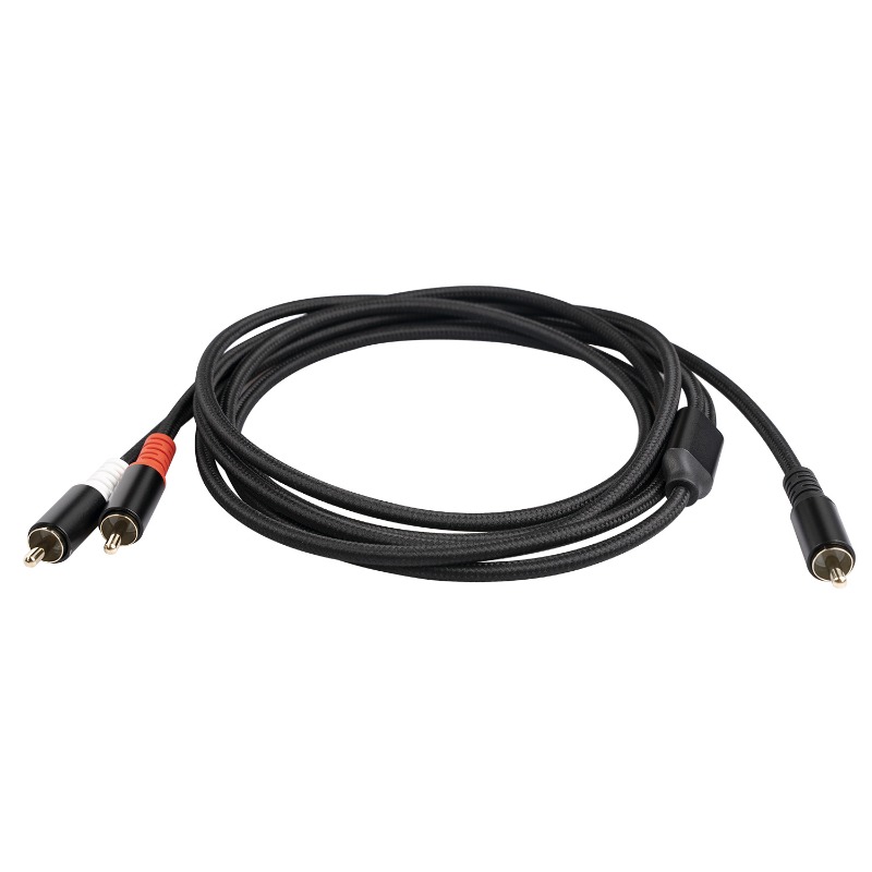 1/2/3M 1 RCA macho a 2 RCA Cab - Audio Home Cinema reseña y precio