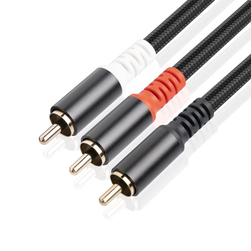 1/2/3M 1 RCA macho a 2 RCA Cab - Audio Home Cinema reseña y precio