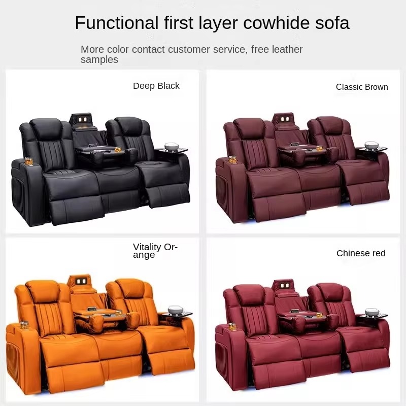 Juego de Sofás Reclinables de  - Home Cinema Chairs reseña y precio