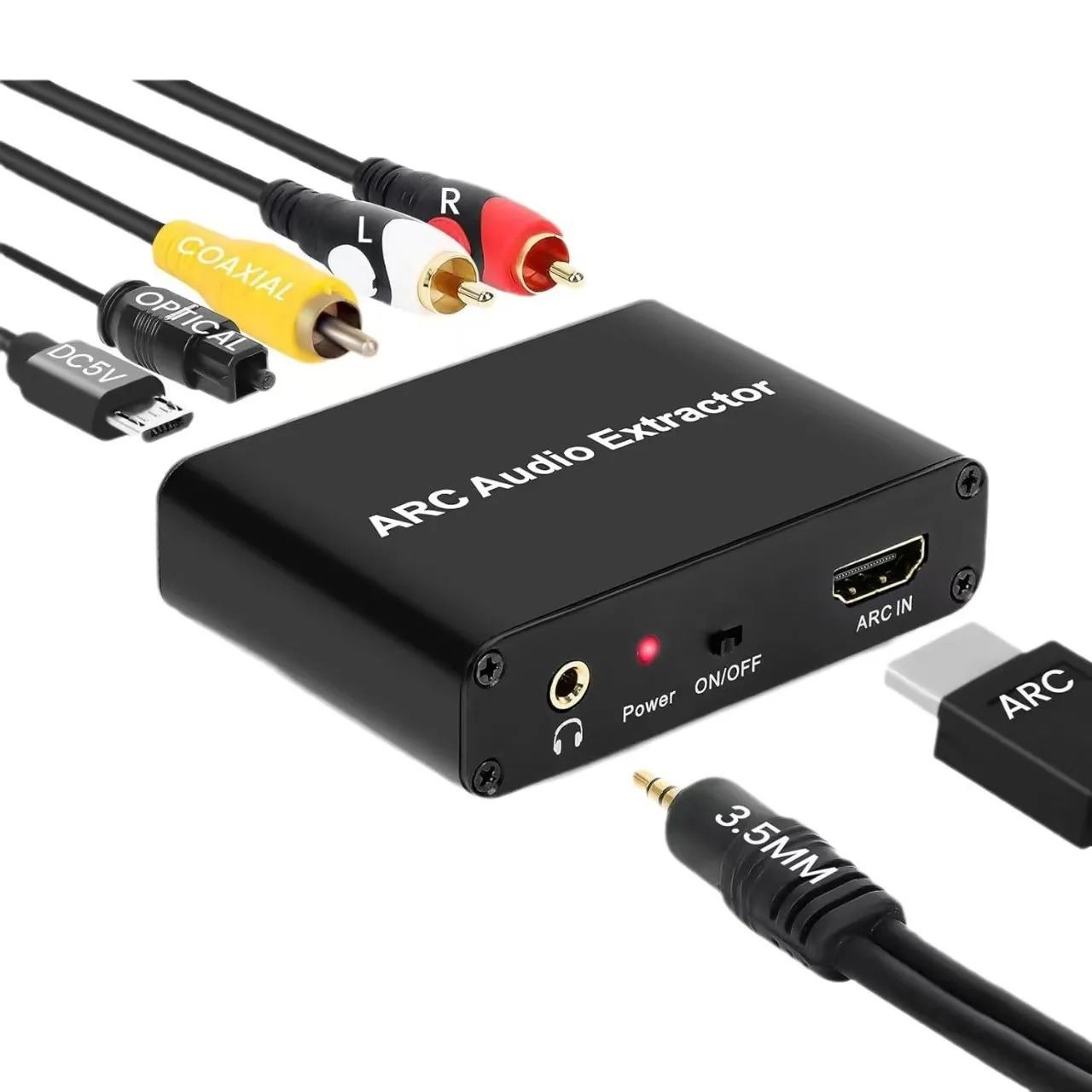 Extractor de Audio HDMI 4K Com - Audio Home Cinema reseña y precio
