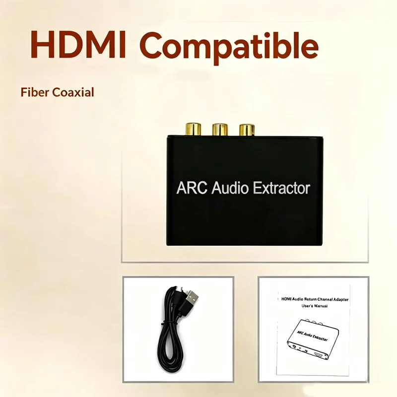 Extractor de Audio HDMI 4K Com - Audio Home Cinema reseña y precio